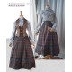 Surface Spell Poems Hidden In The Pleats Vintage Long Skirt(Limited Pre-Order/3 Colours/Full Payment Without Shipping)